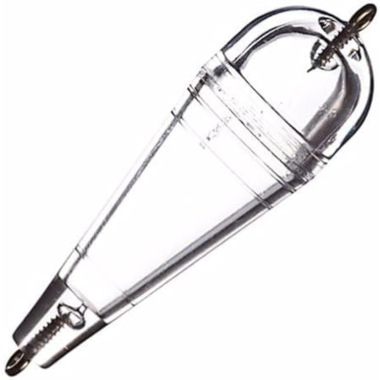 Double X Torpedo Float, Torp 1/8oz Clear 3pk