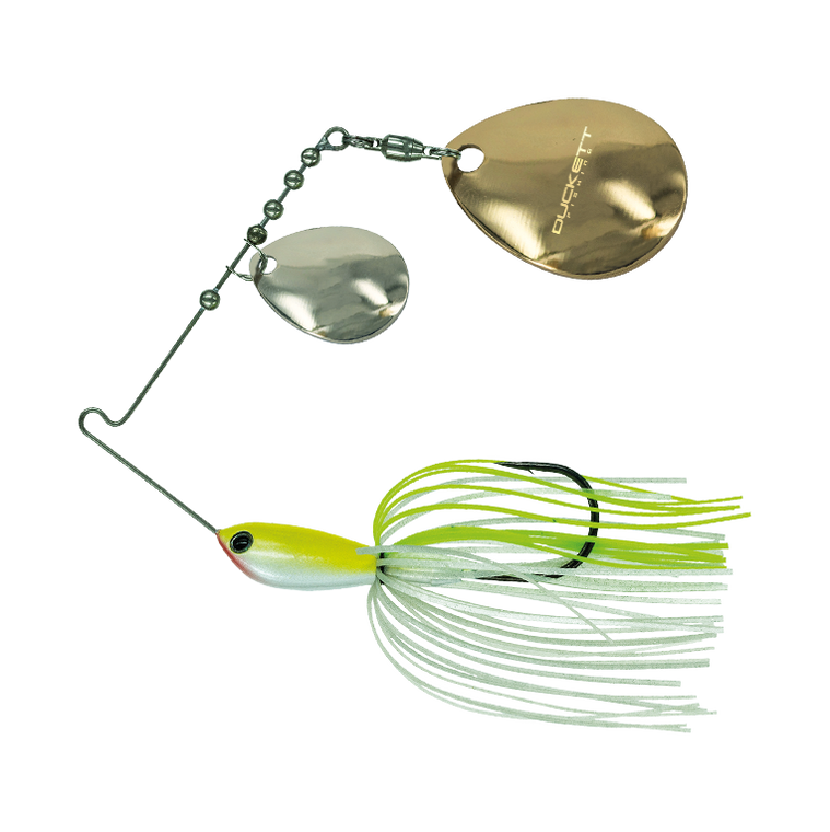 Duckett BD Water Slash DC, 1/2oz C/C Chrome;Baitfish