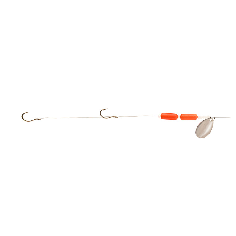 Little Joe Fltng Worm Hrnss, Nickel Orange 6pk