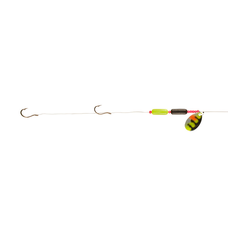 Little Joe Fltng Worm Hrnss, Perch Yellow Black 6pk