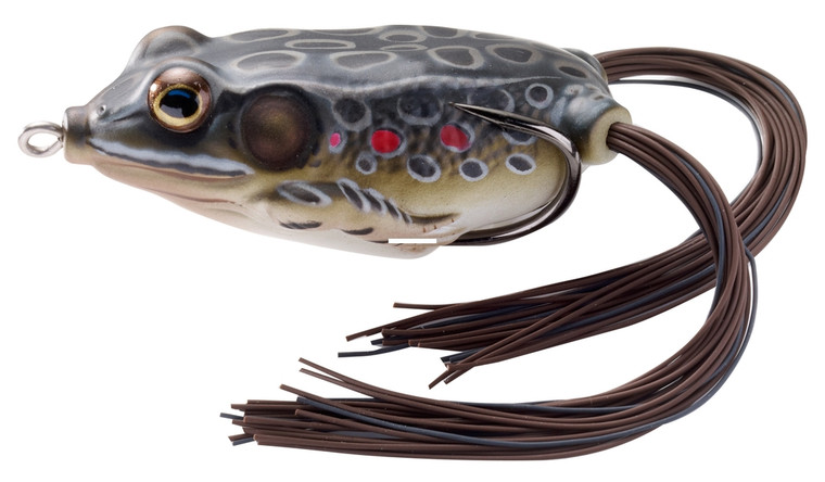 LiveTarget Frog Soft, 1/4oz Brown/Black
