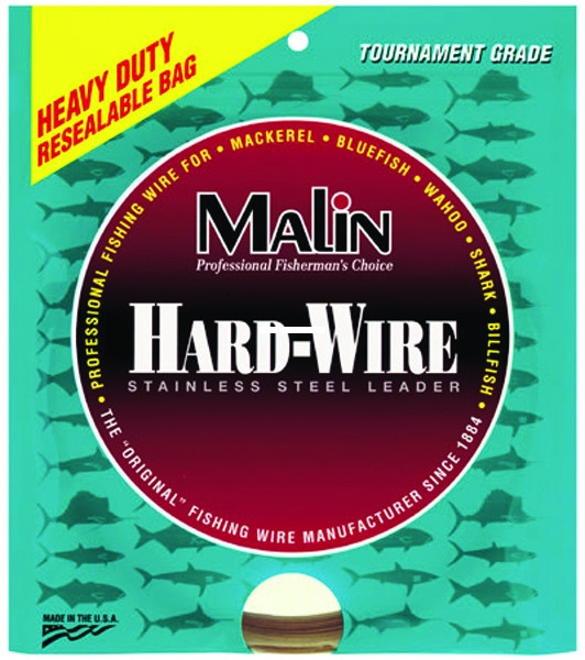 Malin SS Hard-Wire Coil, 42' Brite .024DIA 1pk