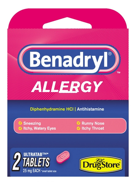 MarineSprt Benadryl, Travel Size 4pk