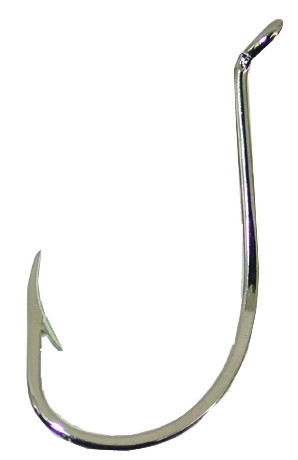Mustad Classic Hook: 92553, 4/0 Nickel 8pk