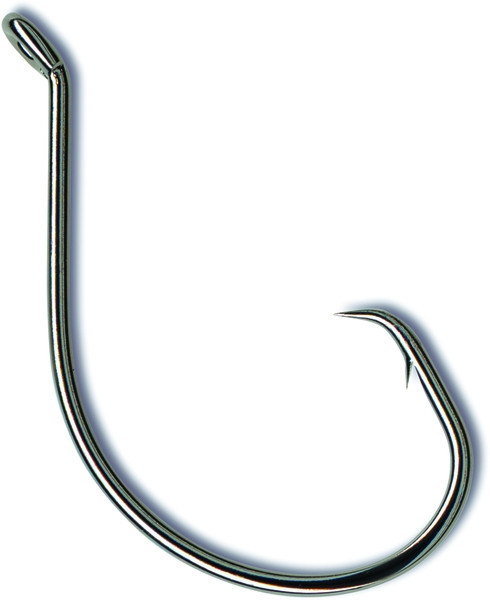 Mustad DmnPrfCirHk:39954NP, 7/0 Black Nickel 6pk