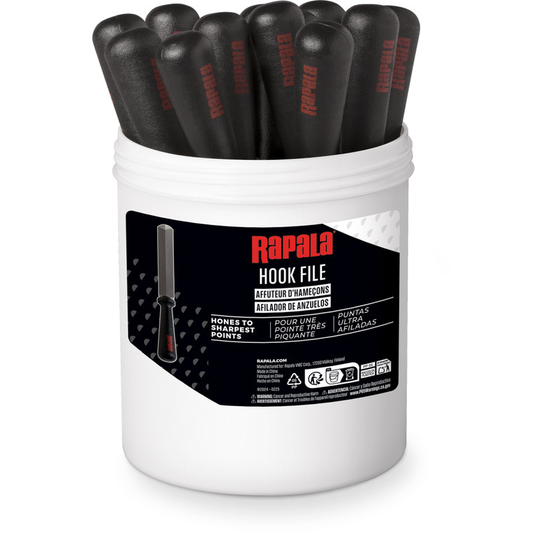 Rapala Fisherman's Hook File, 4'' Bucket