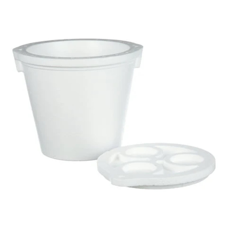 RebelFin Minnow Bucket, 6 Qt Foam Insulated 21box