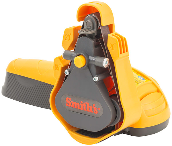 Smith's Electric Belt Shpnr, for Knife/Scissor Ylw/Gry
