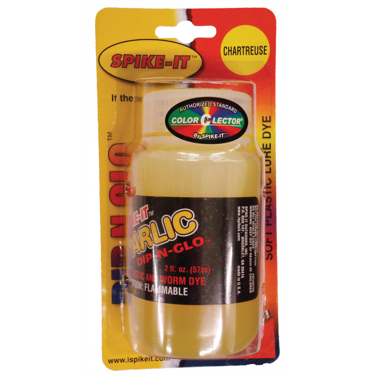 Spike-It Dip n Glo Garlic, 4oz Chartreuse