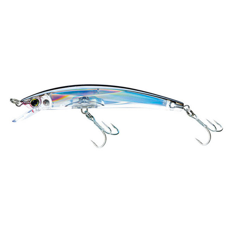 Yo-Zuri Crystal 3D Minnow(F), 1/4oz 3.5'' Silver Black