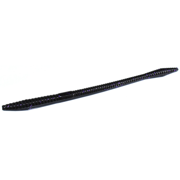 Zoom Trick Worm 6.5'', Blackberry 20pk