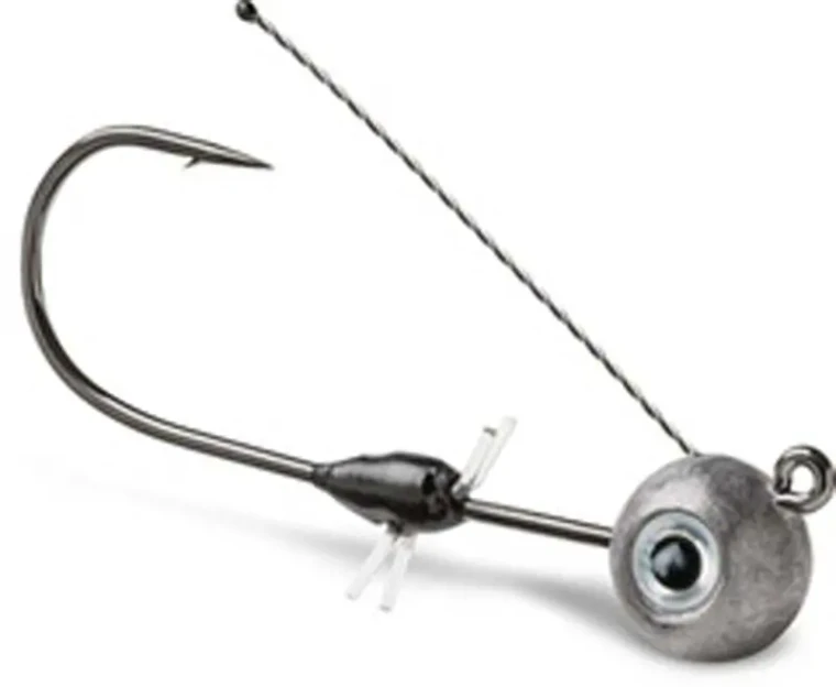 VMC - Minnow Shaker Weedless - 3/16oz 3/0 3pk Natural