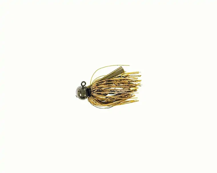 Missile Baits - Micro Hd Football Jig - 3/8oz Green Pumpkin