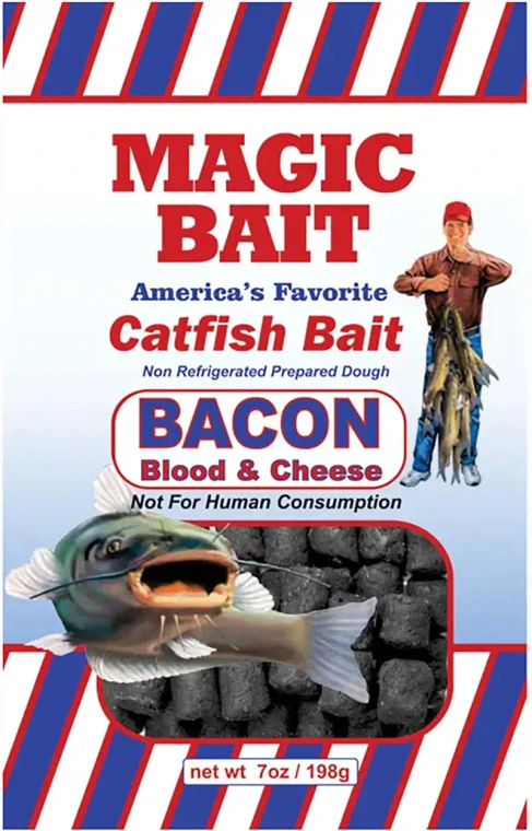 Magic Bait - Catfish Bait - 7oz Bacon/blood/cheese