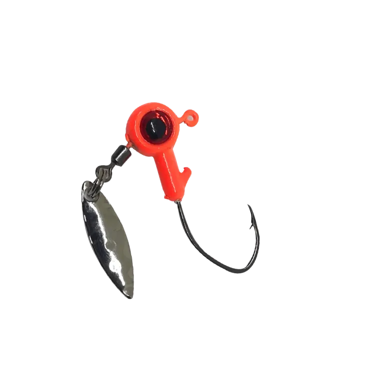 Primal - Bladed Jighead - 1/8oz 4pk Orange