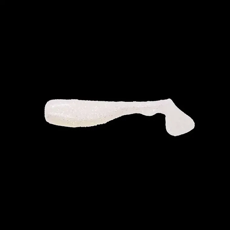 Gpo - Crappie Slayer Subtle Tail - 1.75in Pearl White