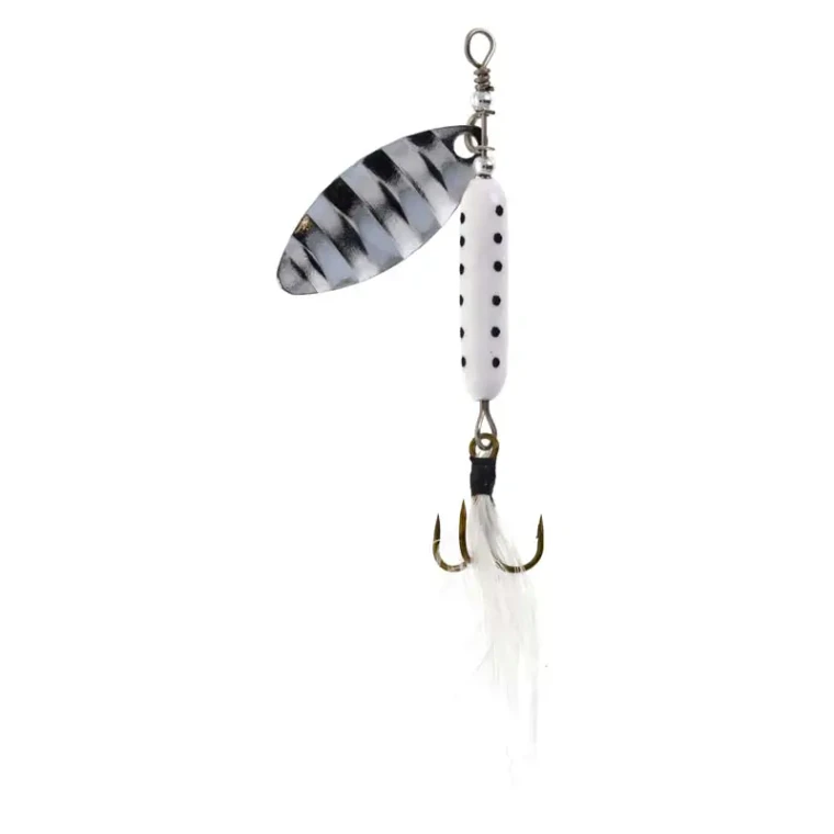 Eagle Claw - Classic Hair Spinner - 1/8oz White/black