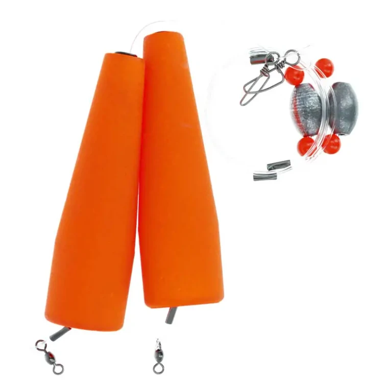 Eagle Claw - Popping Float Rig - 4in Org 3/4oz Mono 2pk