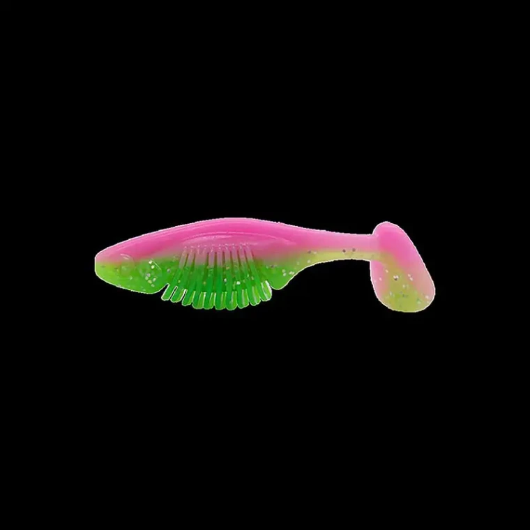 Duckett - Crappie Slayer Chubby Swimbait - 1.75in Electric Chicken