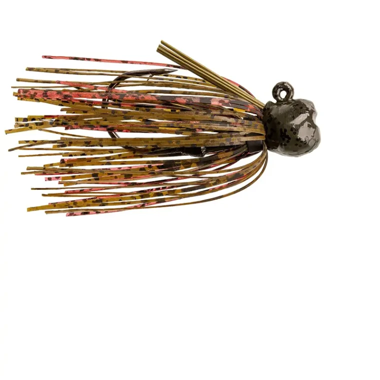 Strike King - Bitsy Football Jig - 1/4oz Green Pump Craw - 12-37240