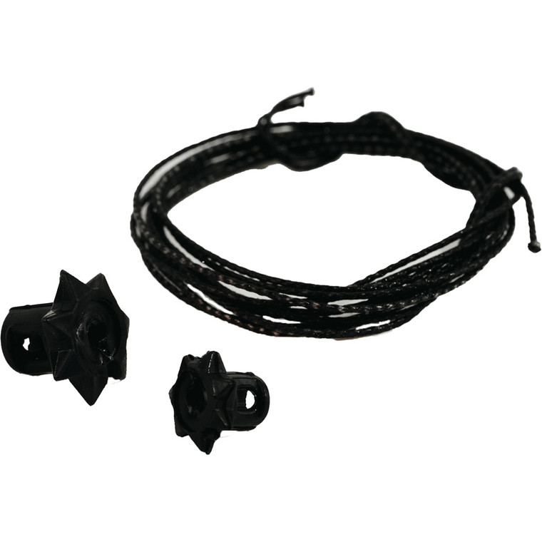 Bowmar Recurve Nose Button Black 2 pc. Small/Large