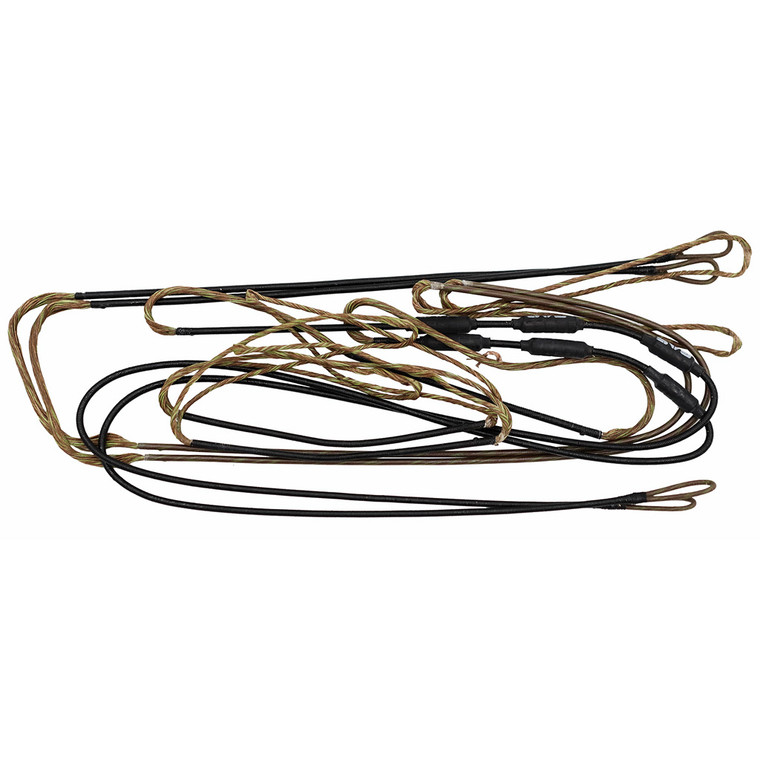 GAS Ghost XV String and Cable Set Camo w/ Black Serving PSE Carbon Mach 1