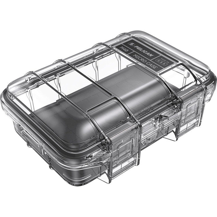 Pelican Waterproof M40 Micro Case Black/Clear