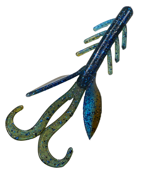 Bait Cave Cave Hog - 8pk 6" Creekwater