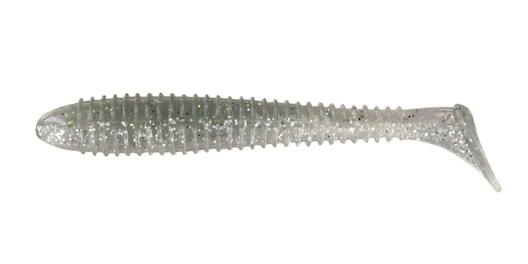 Big Bite 4.8" Pro Swimmer 5pk - Smokey Gold/Clear Silver