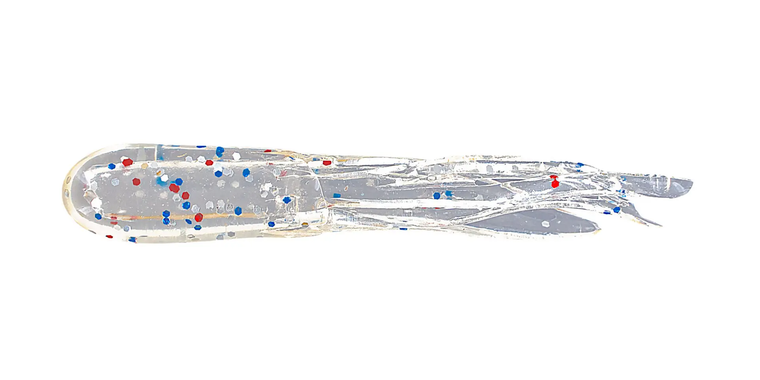 Big Bite Baits 1.5" Crappie Tube 10pk - Firecracker