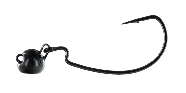 Big Bite Baits 1/2oz Swing Head 4pk - Green Pumpkin