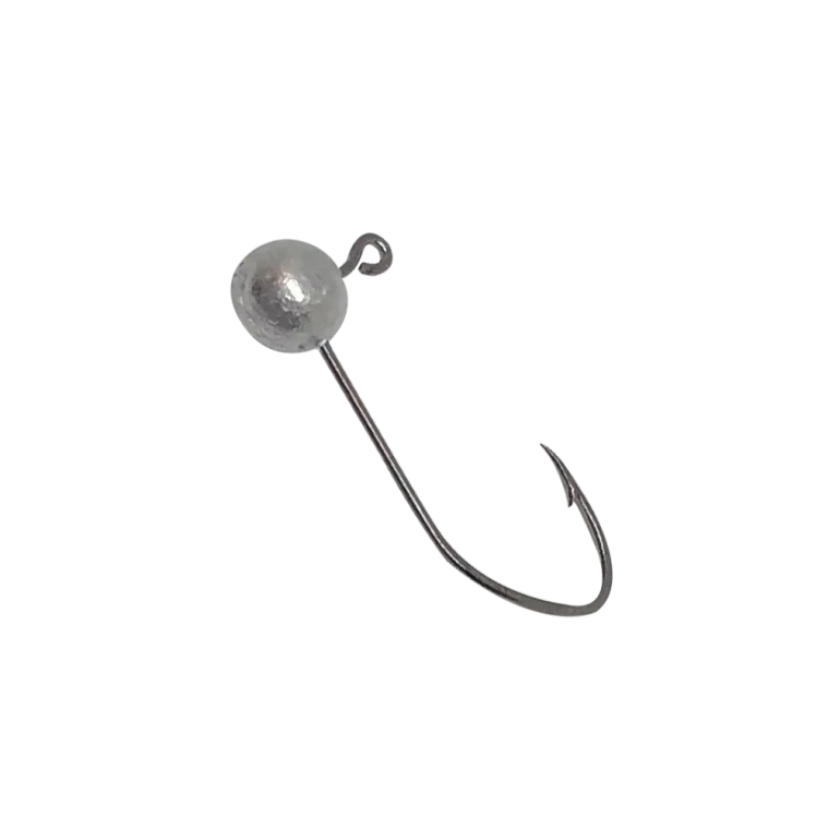 Bonehead 1/16oz Round Ball Non-Collared Jig Heads - 12pk
