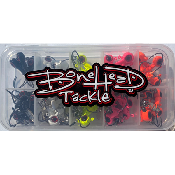 Bonehead Terminal Tackle Pack - BX 1/8oz Jig Heads