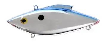 Rat-L-Trap Tiny Trap 1/8oz - Chrome Blue Back