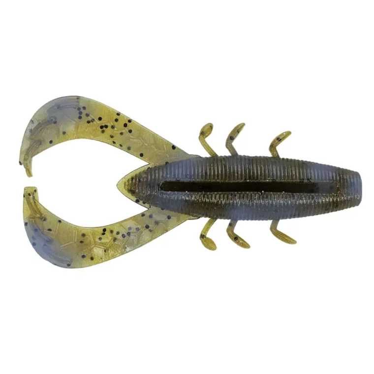 Yamamoto 3.5" Nuki Bug 6pk - Blue Craw