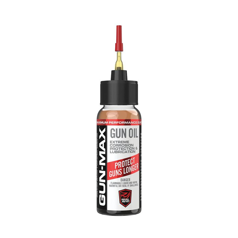 Real Avid - Real Avid Gun-Max Gun Oil 1 oz Bottle - AVGMGO1L