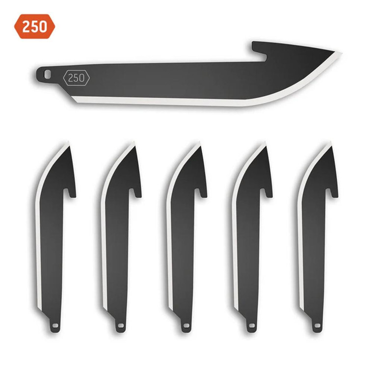 Outdoor Edge - Outdoor Edge 2-1/2" Drop-Point Blade Pack 6/ct - RR25K6C