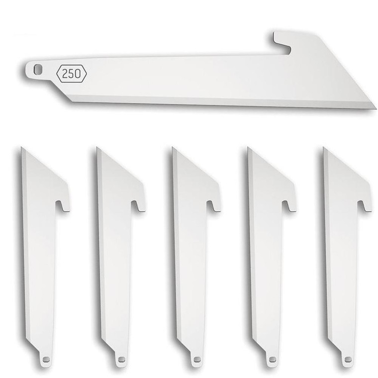 Outdoor Edge - Outdoor Edge 2-1/2" Utility Blade Pack Stainless 6/ct - RRU256C