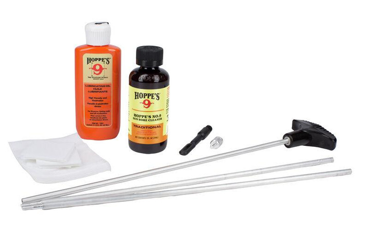 Hoppe's - Hoppe's Shotgun Cleaning Kit with Aluminum Rod - 12 Gauge SB - SGO12B DEAL