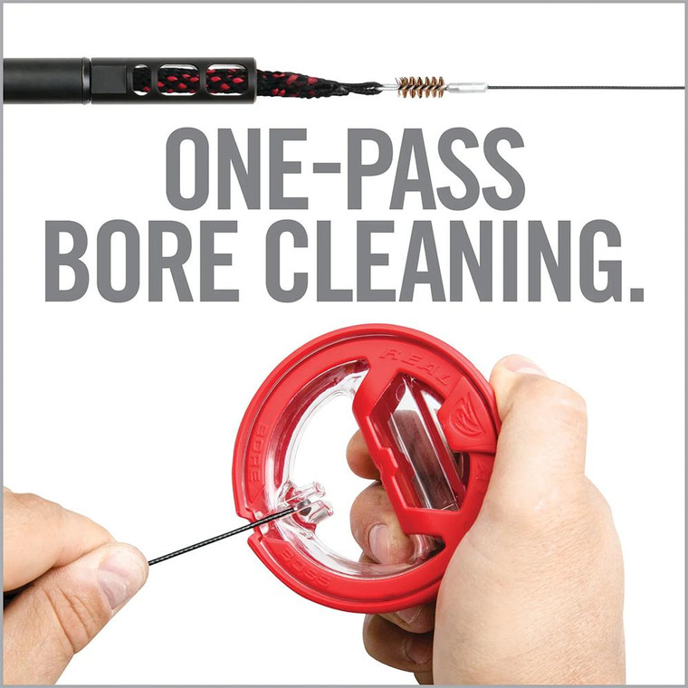 Real Avid - Real Avid Bore Boss .357 cal/.38 cal/9mm Luger Bore Cleaning Rope - AVBB9MM