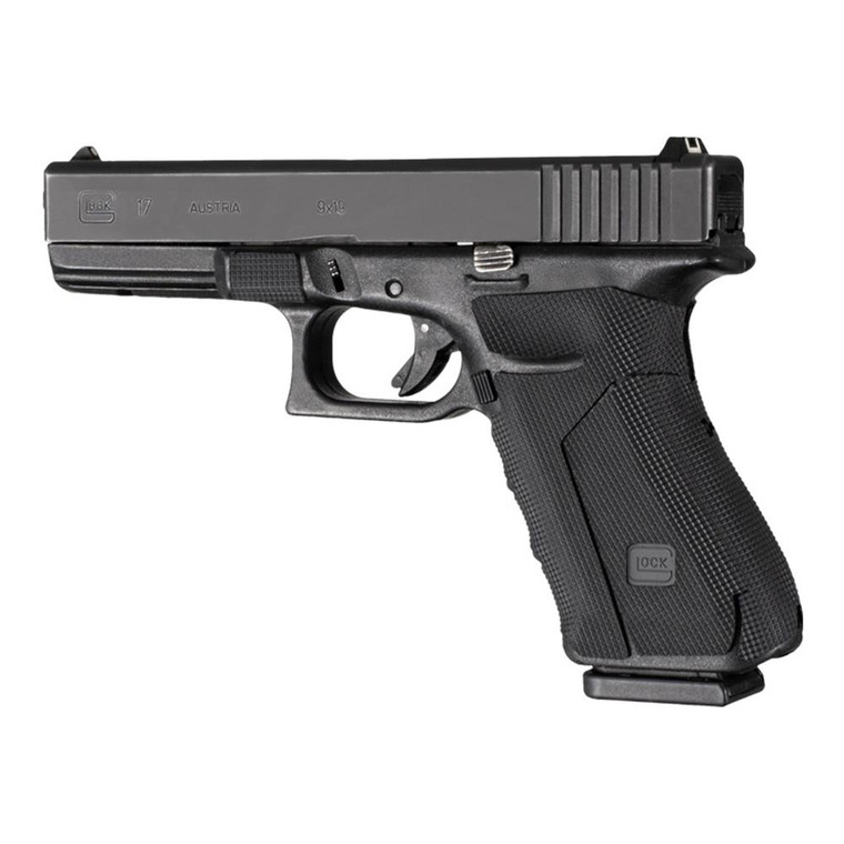 Hogue - Hogue Wrapter Adhesive Grip Glock 17/17L/18/22/24/31/35/37 (Gen 3) Rubber Block Texture Black - 17138