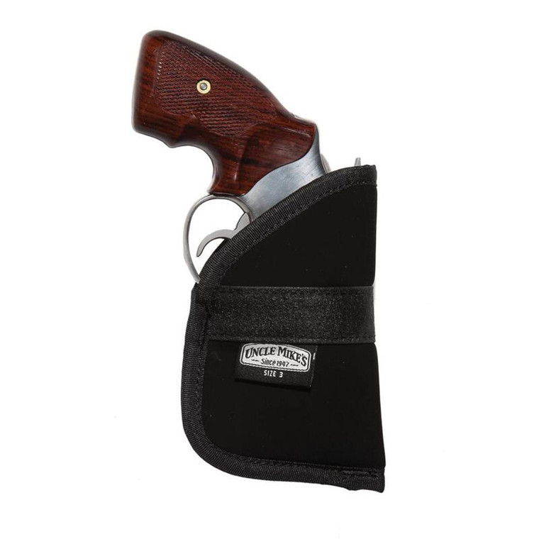 Michaels - Uncle Mike's OT IWB Holster Size 3 Black Ambi - 87443A