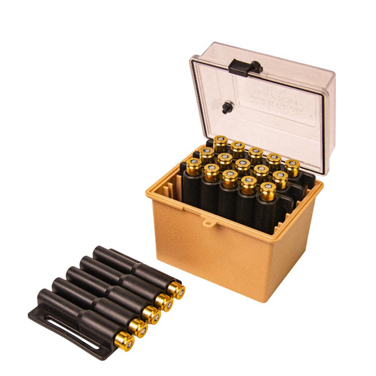Berry's - Berry's Mfg Safari Ammo Box 20rd Small Magnum Clear/Tan - 73147