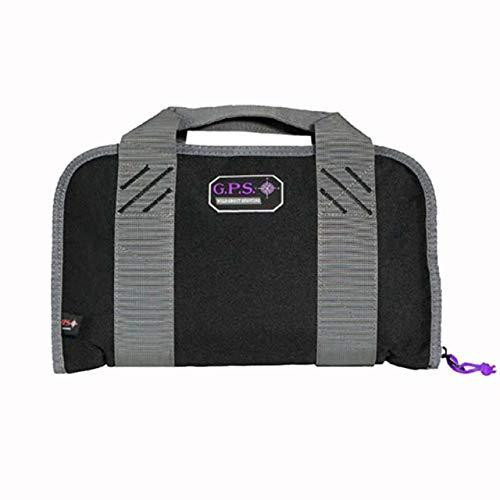 G-outdoors - G-Outdoors Double "Compact" Pistol Case - Purple - GPS-1111PCPU