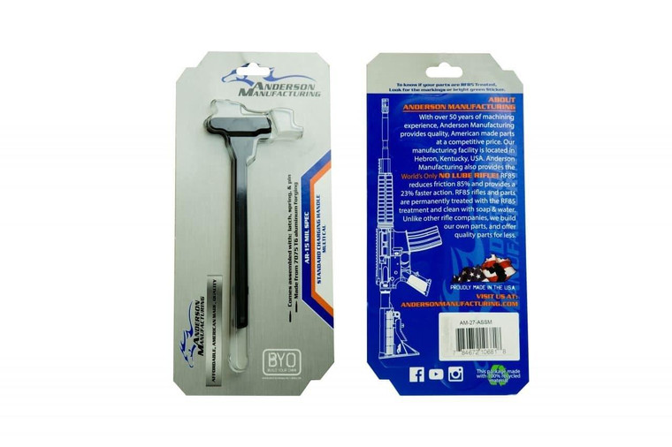Anderson - Anderson Manufacturing Standard Charging Handle Packaged - B2-K027-A000-0P