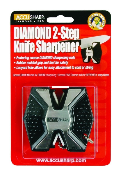 AccuSharp 017C Diamond Pro Two Step - Sharpener Carded - 017C