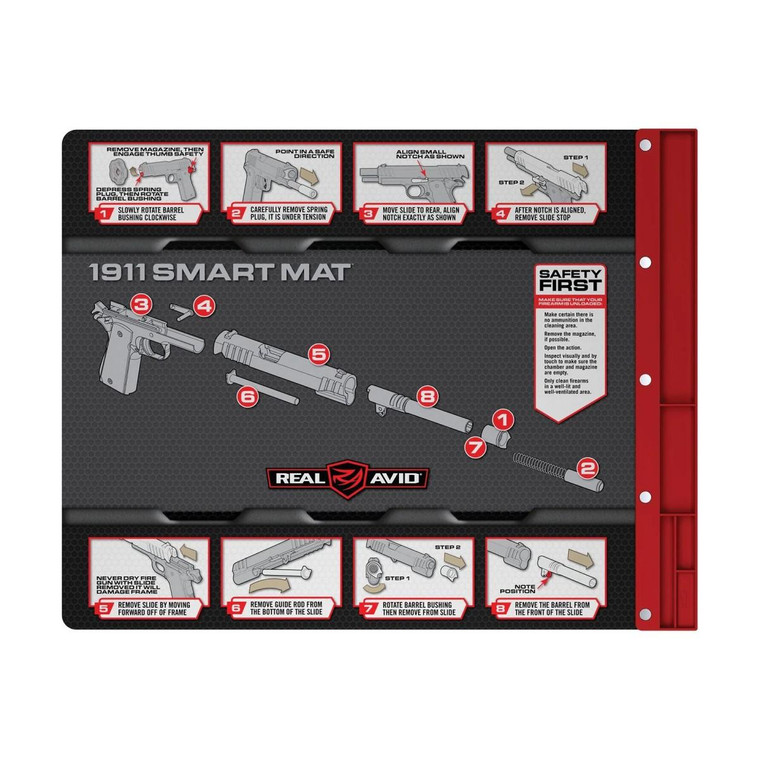 Real Avid - Real Avid 1911 Smart Cleaning Mat with Tray - AV1911SM