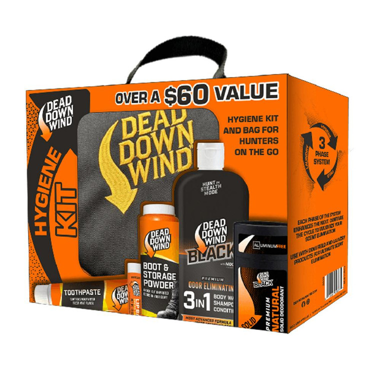 Arcus Hunting - Dead Down Wind All-In-One Hygiene Kit and Bag - 2022