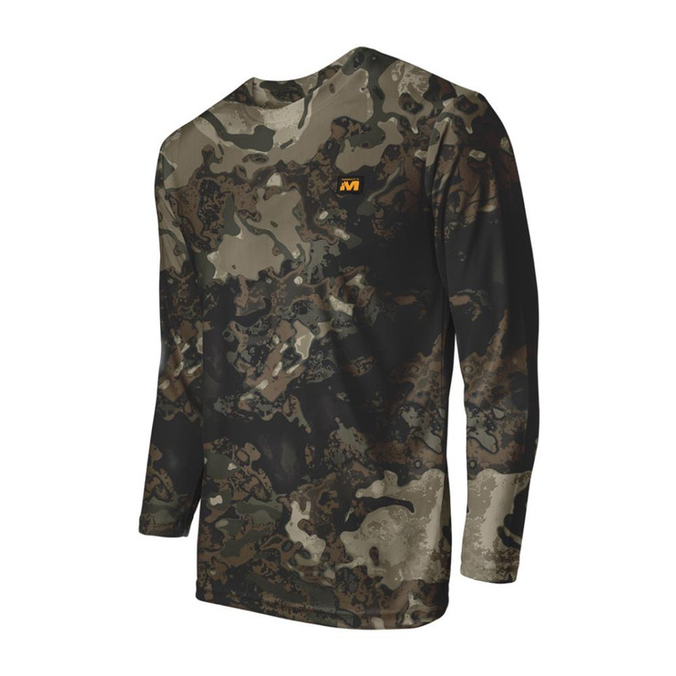 Gsm - Muddy DV8 Ambush Lightweight Long Sleeve Shirt Veil Canyon Grey XL - MUD-D1002-VCG-XL