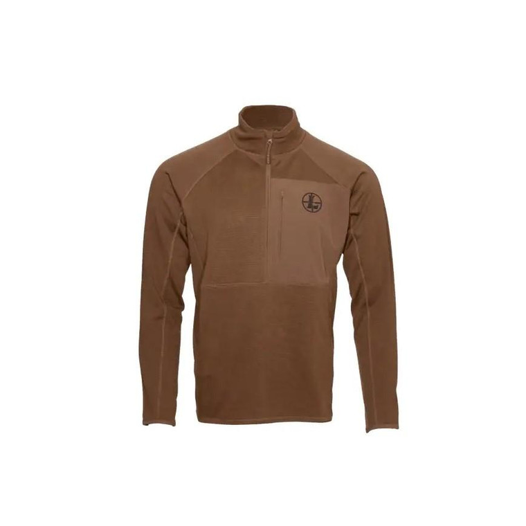 Leupold & Stevens - Leupold Velum 1/2 Zip Fleece Otter S - 187521